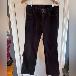 Brown corduroy pants
